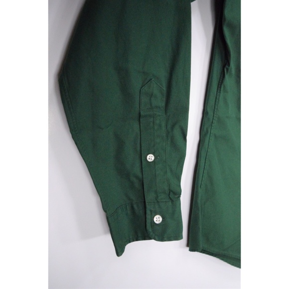 Ralph Lauren Men's Green Triple Pony Button Down - Picture 6 of 8